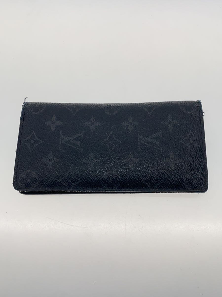 【中古】LOUIS VUITTON◆ポルト・フォイユ・ブラザ_モノグラム・エクリプス_BRW/PVC/BLK/メンズ//【服飾雑貨他】｜2ｎｄ STREET 店