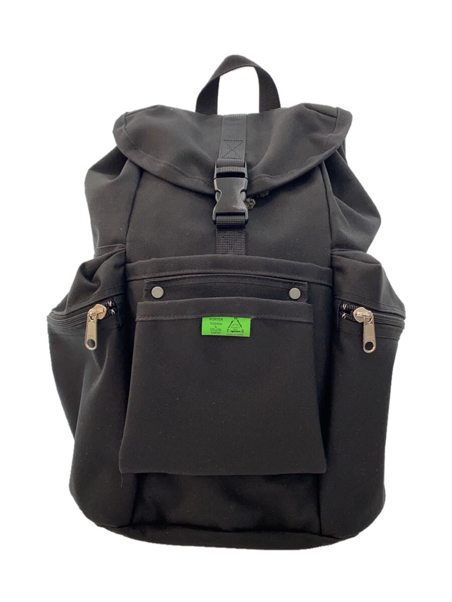 【中古】PORTER◆UNION/背嚢/ポリエステル/BLK/無地/782-08692【御徒面子】