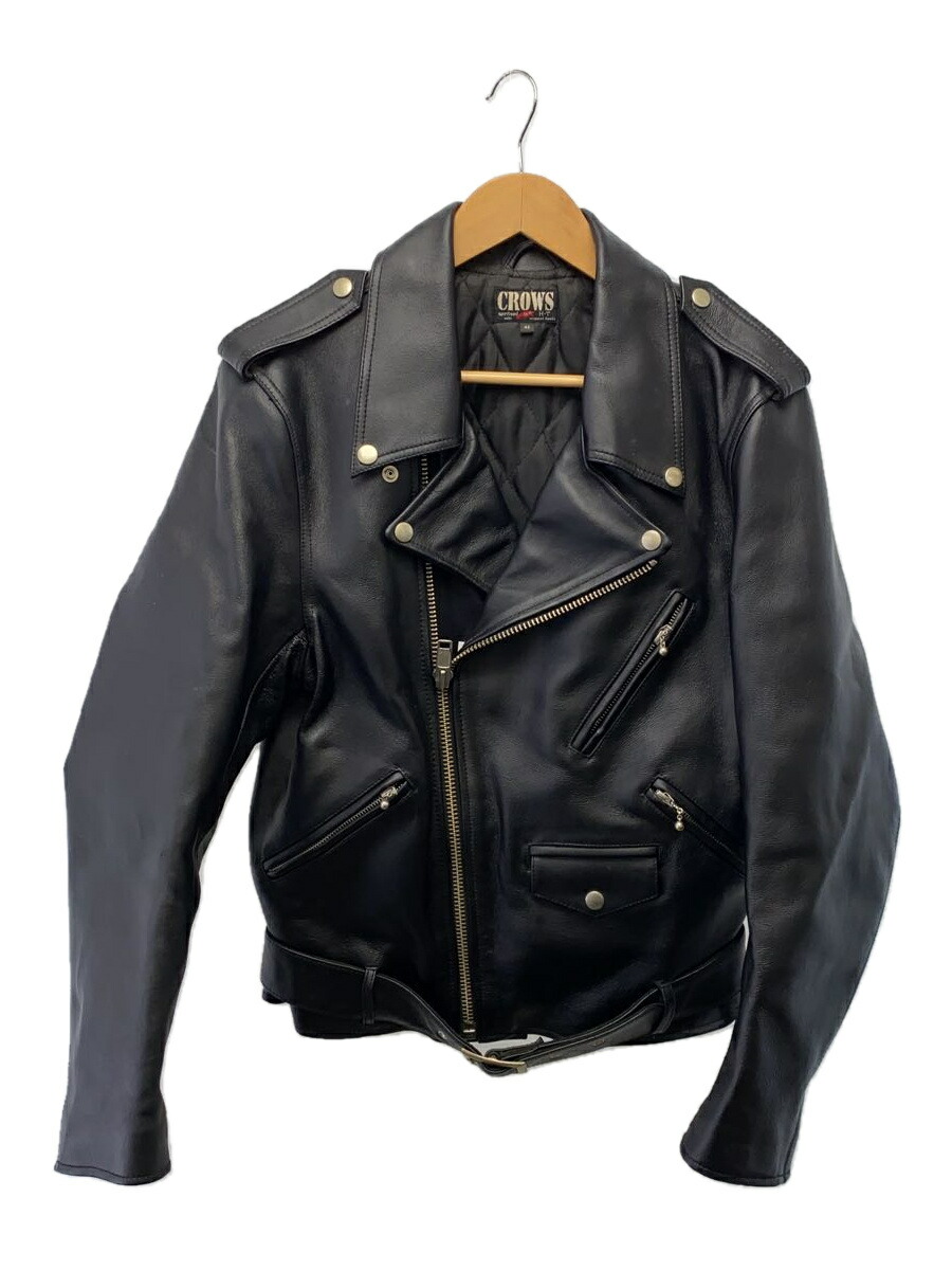 G.S.C ON TIME レザージャケット 革ジャン ブラック 楽天市場】USED 古着 ライダース ジャケット、上着 Jacket G.S.C