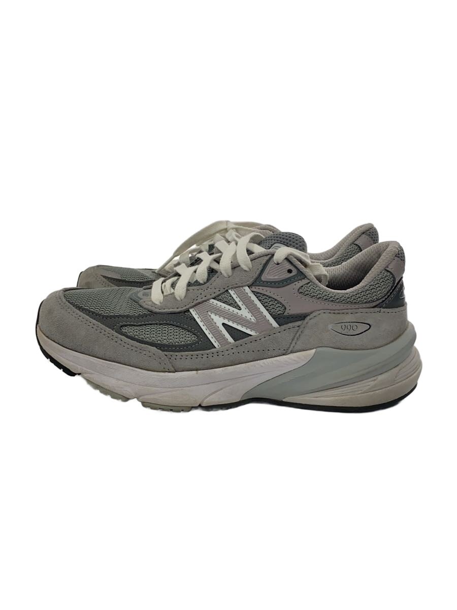【中古】NEW BALANCE◆W990/薄墨色/24.5糎/GRY【シューズ】