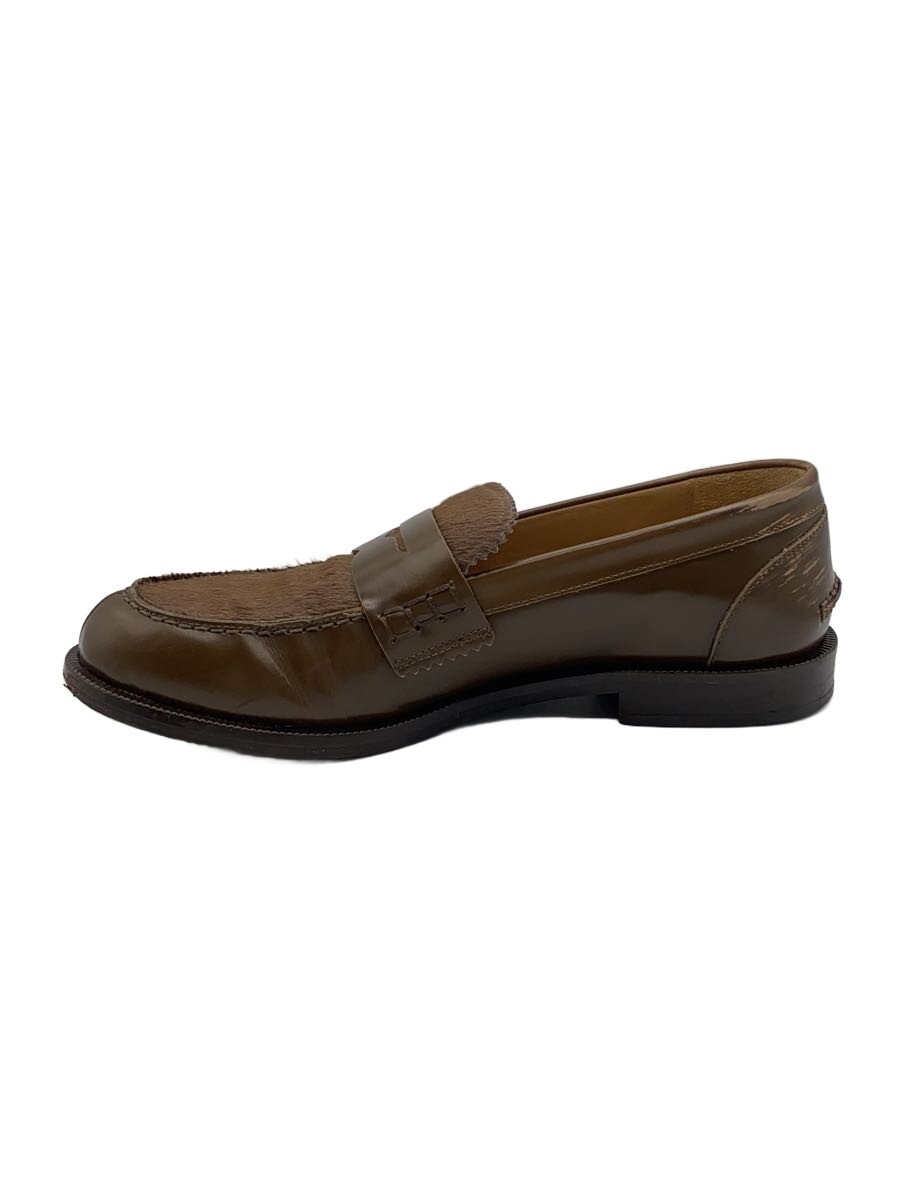 【中古】GALERIE VIE◆置き目毛皮/36/BRW【シューズ】