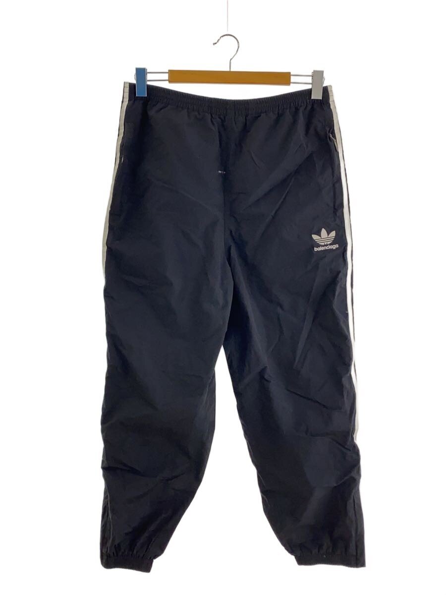 【中古】BALENCIAGA◆×adidas/23SS/Track Pants/40/ナイロン/BLK/725597//【メンズウェア】