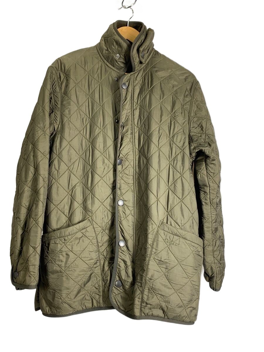【中古】Barbour◆キルティング上衣/S/ポリエステル/GRN/無地/D310//【レディース御召しもの】
