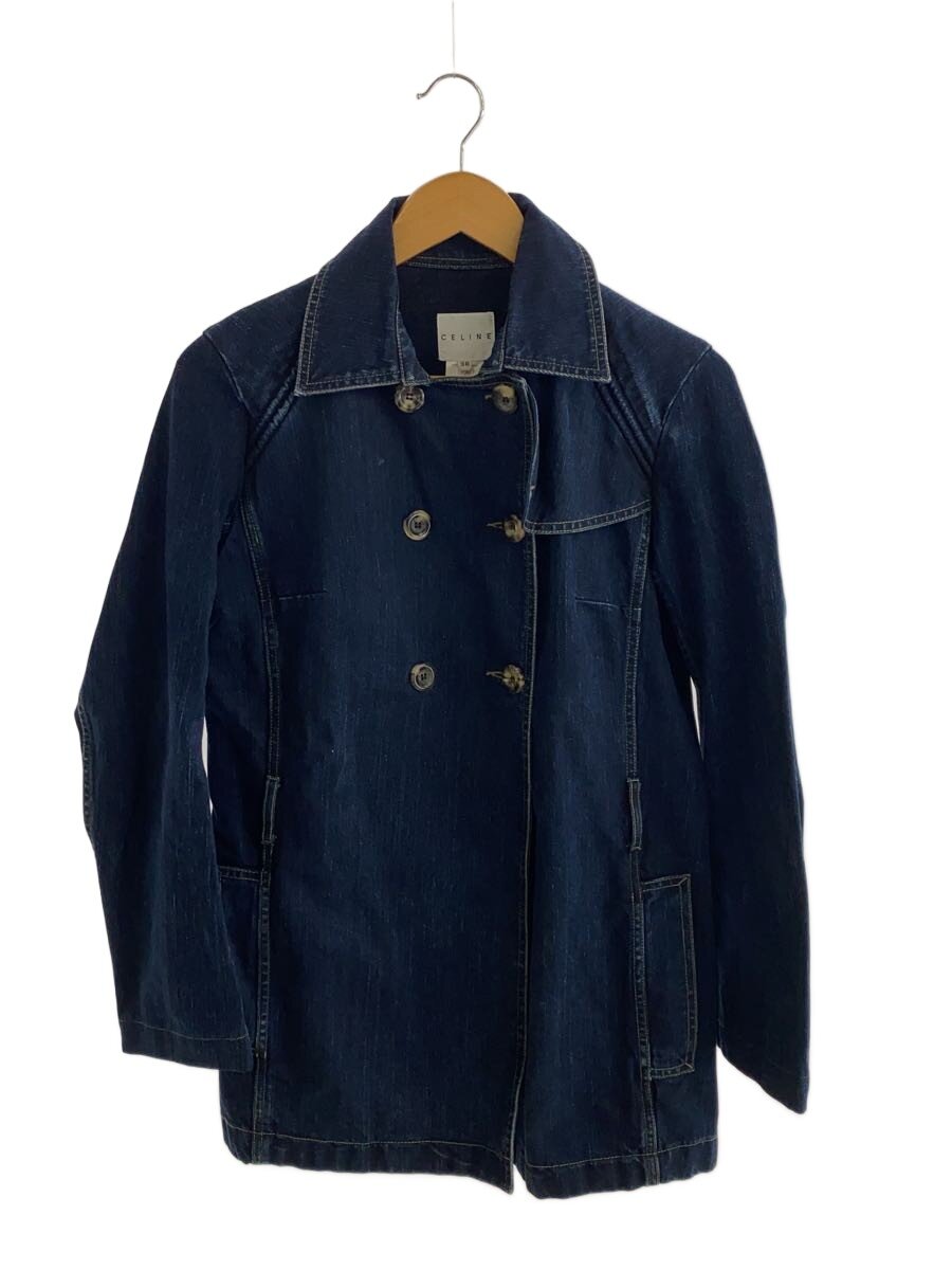 【中古】CELINE◆Gジャン/38/綿織物/IDG/28239/1209【レディース御召しもの】
