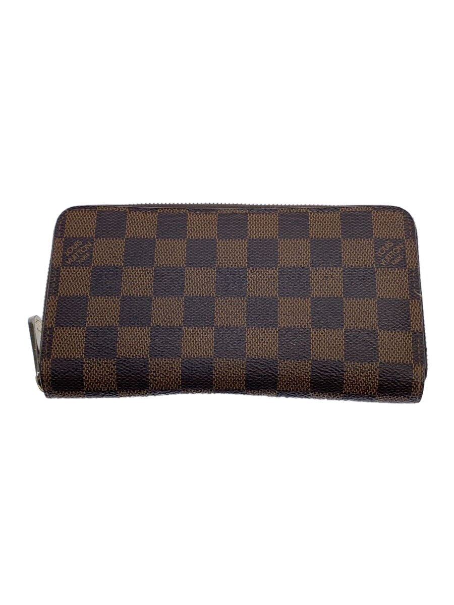 【中古】LOUIS VUITTON◆1)ジッピー・ウォレット_ダミエ・エベヌ_BRW/PVC/BRW/メンズ【服飾雑貨他】｜2ｎｄ STREET 店