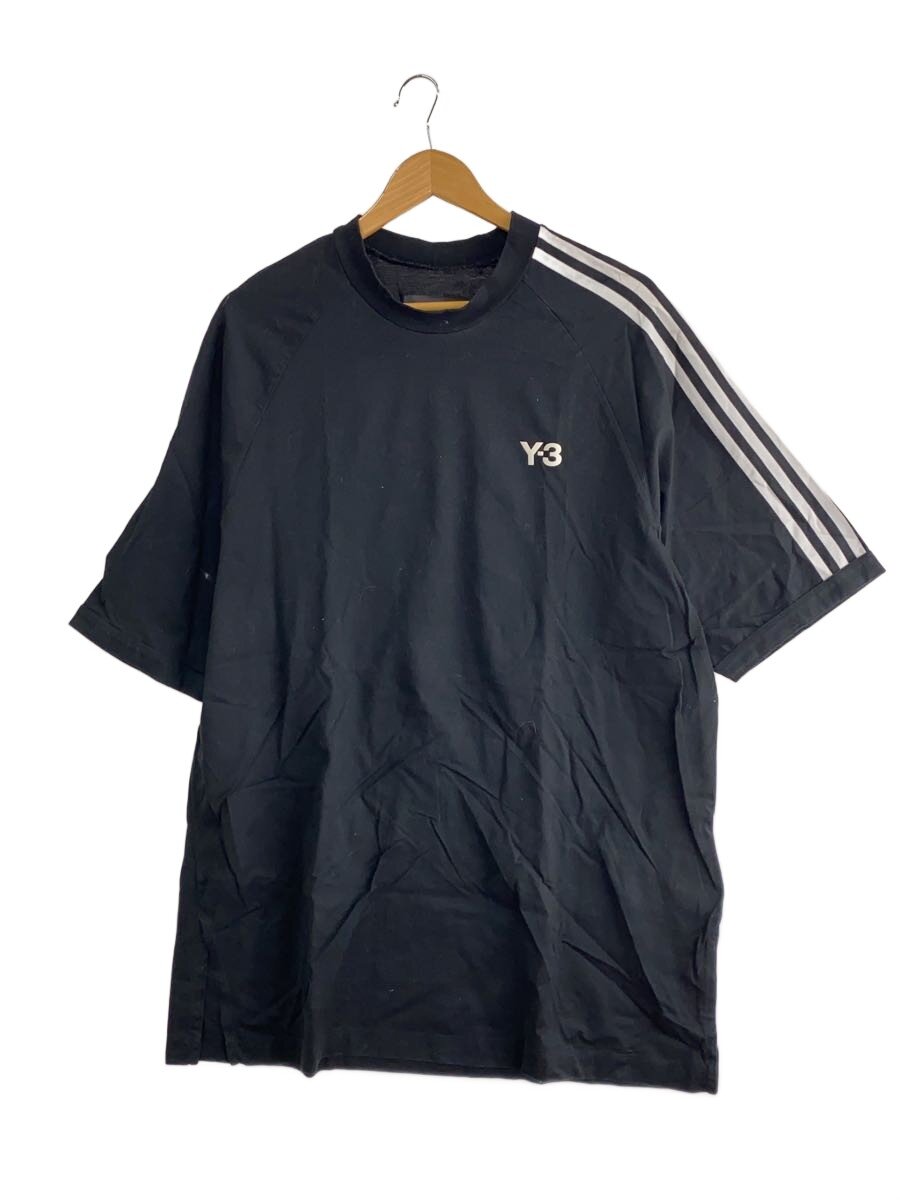 【中古】Y-3◆3S SS TEE/M/綿織物/BLK/H63065//【メンズウェア】