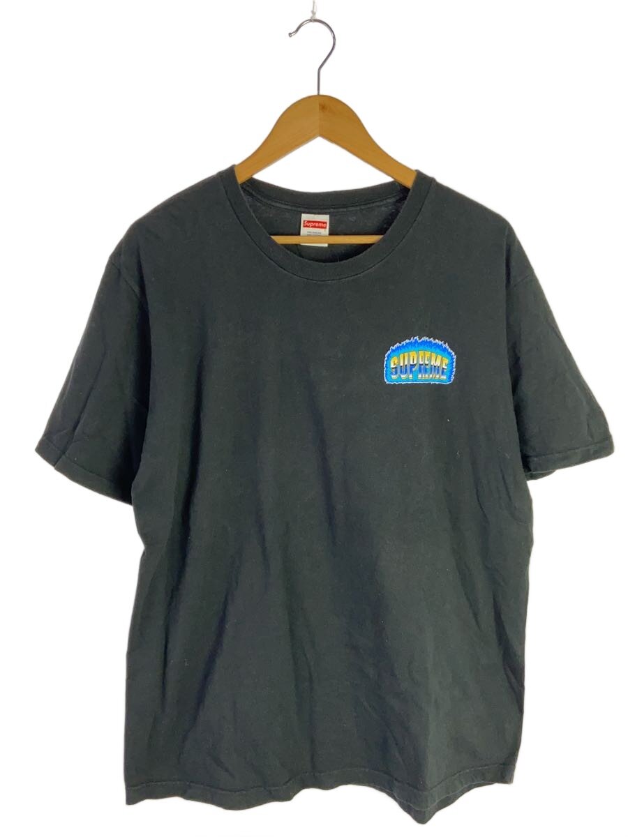 【中古】Supreme◆プルオーバー/L/綿織物/BLK/無地/20AW/CHROME TEE/USA製【メンズウェア】