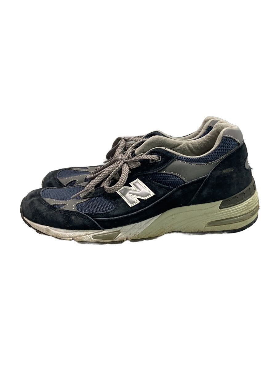 【中古】NEW BALANCE◆シューズ/UK9.5/NVY/M991NV【シューズ】