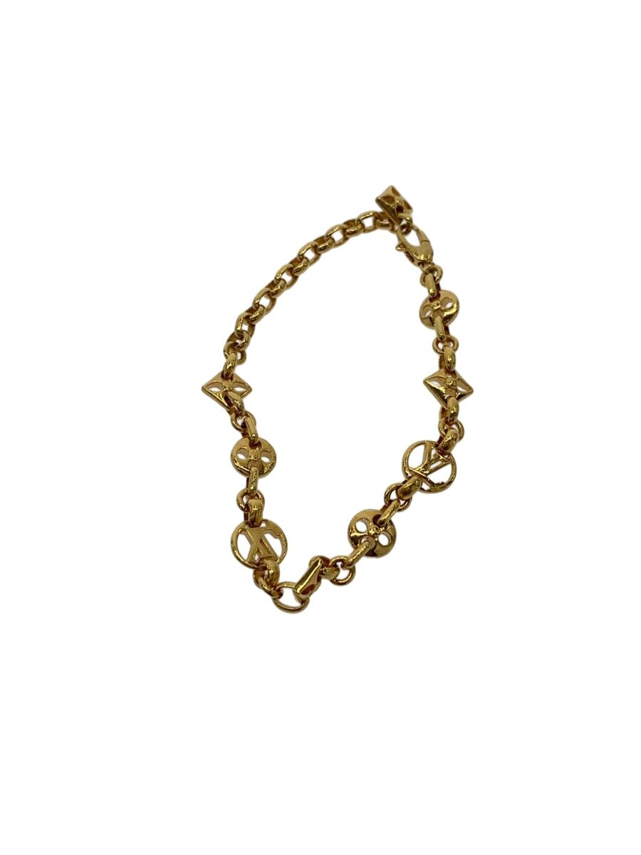 【中古】LOUIS VUITTON◆ブレスレット・クレイジーインロック/GLD/レディース/M00376【服飾雑貨他】