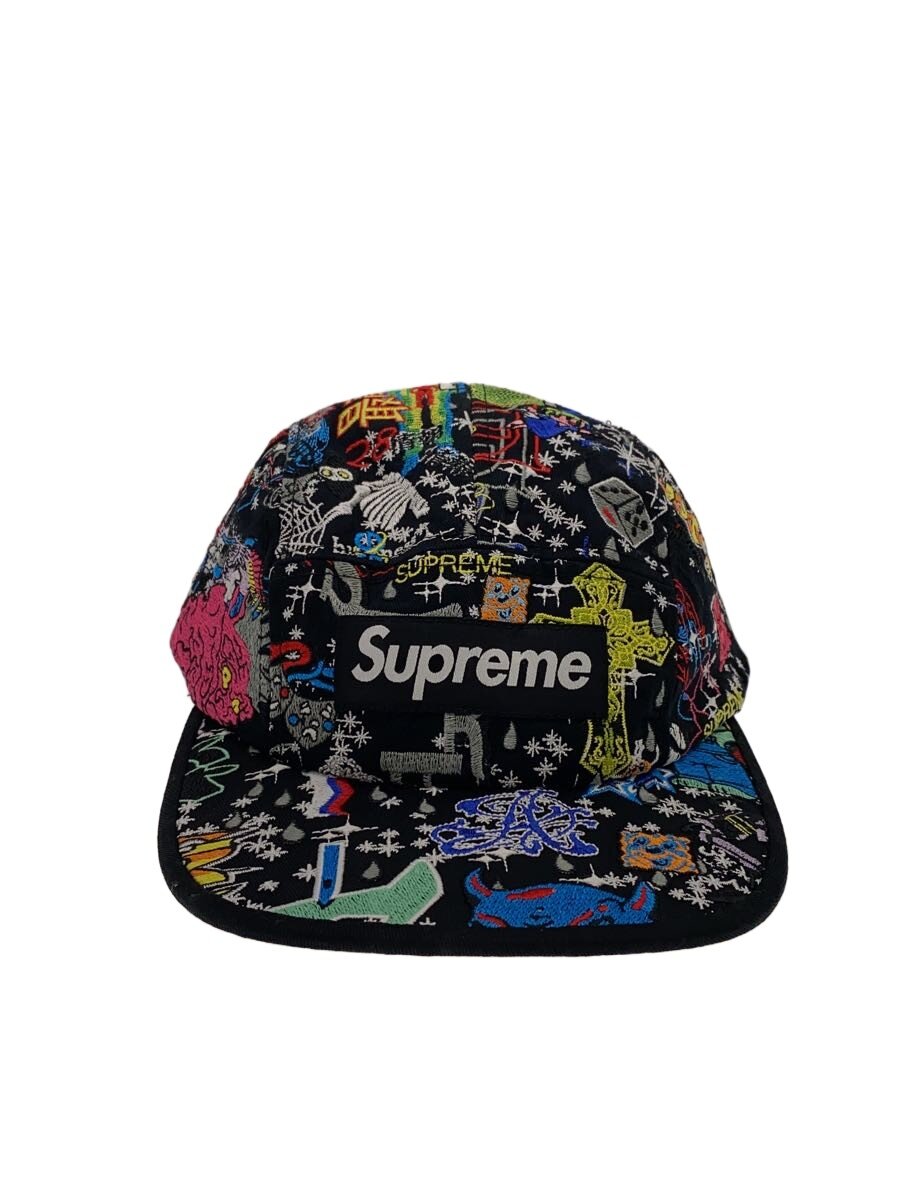【中古】Supreme◆旗がしら/--/綿織物/WHT/総柄/メンズ【服飾雑貨他】