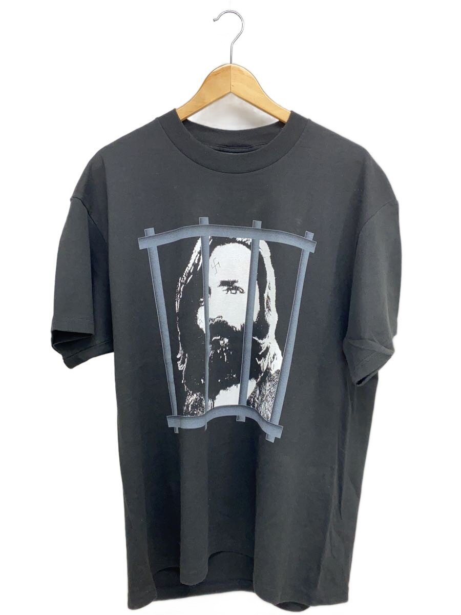 【中古】Lee◆90s-/Charles Manson/プルオーバー/L/綿織物/黒いこと【メンズウェア】