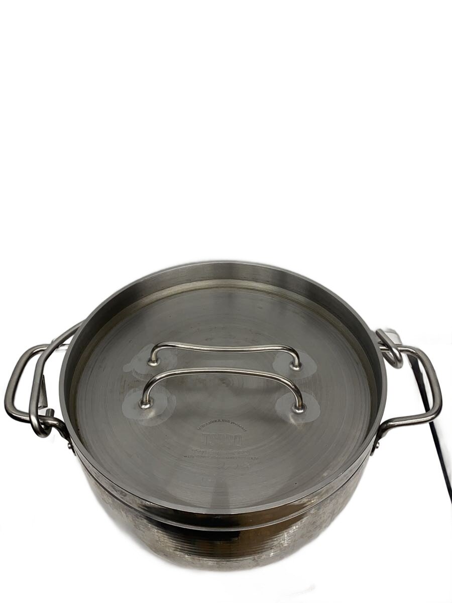 【中古】ライトステンレス ダッチオーブン10/専用ケース、底網セットTSBBQ/キャンプ用品/シルバー/【スポーツ】