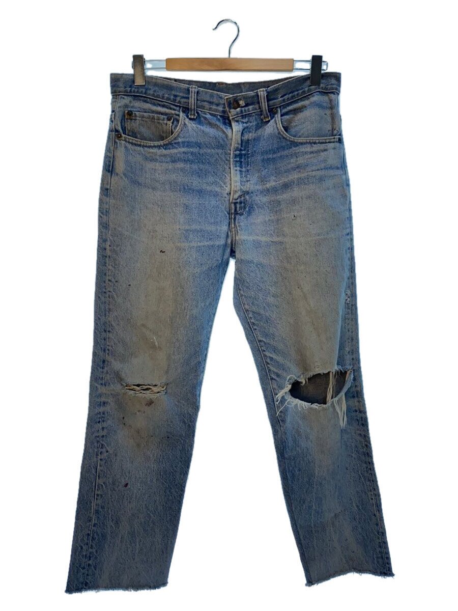 【中古】Levi’s◆66後期/名取り草裏2/79年製/締め付ける率3/ブーツカットパンツ/34/ジーンズ/517-0217【メンズウェア】