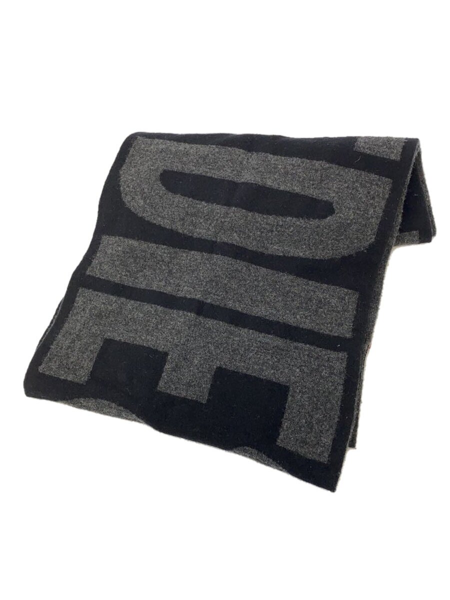 【中古】DIESEL◆えり巻き/羊毛/GRY/メンズ/K-REST【服飾雑貨他】