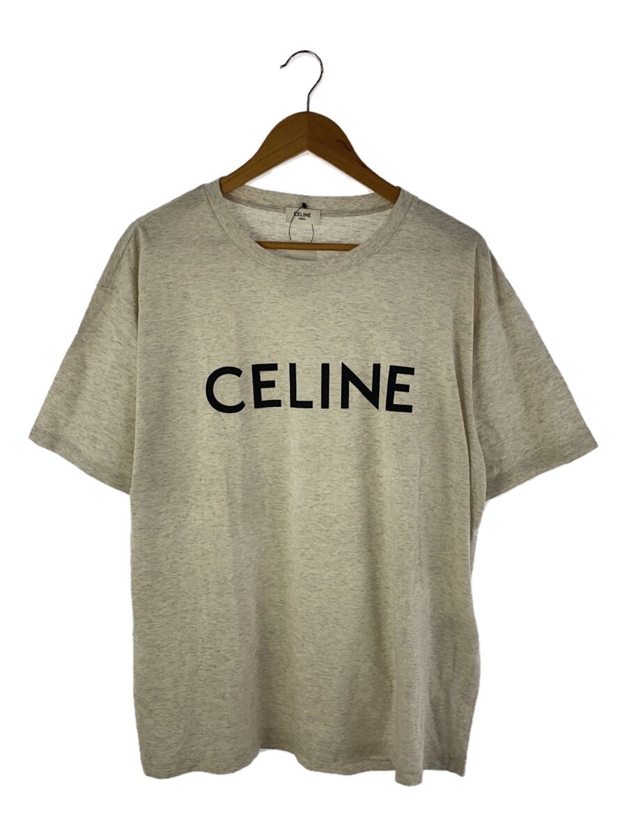 【中古】CELINE◆Tシャツ/L/コットン/GRY/2X681657Y.02BL【メンズウェア】｜2ｎｄ STREET 店