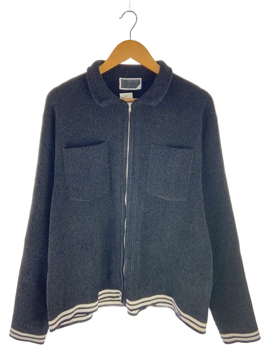 【中古】PHINGERIN◆トップス/L/ポリエステル/BLK/PD-251-KN-001【メンズウェア】