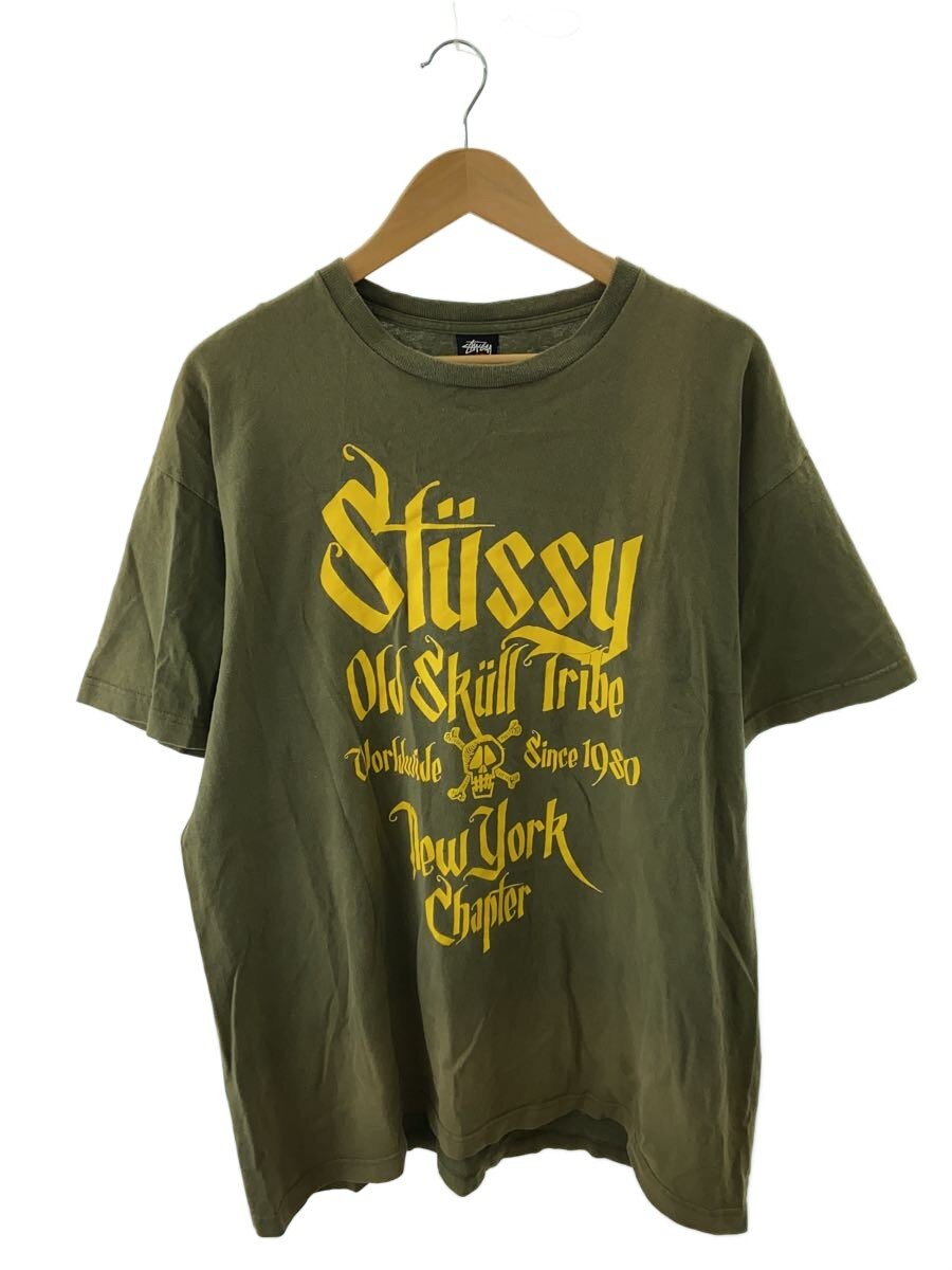 【中古】STUSSY◆プルオーバー/XL/綿織物/KHK//【メンズウェア】