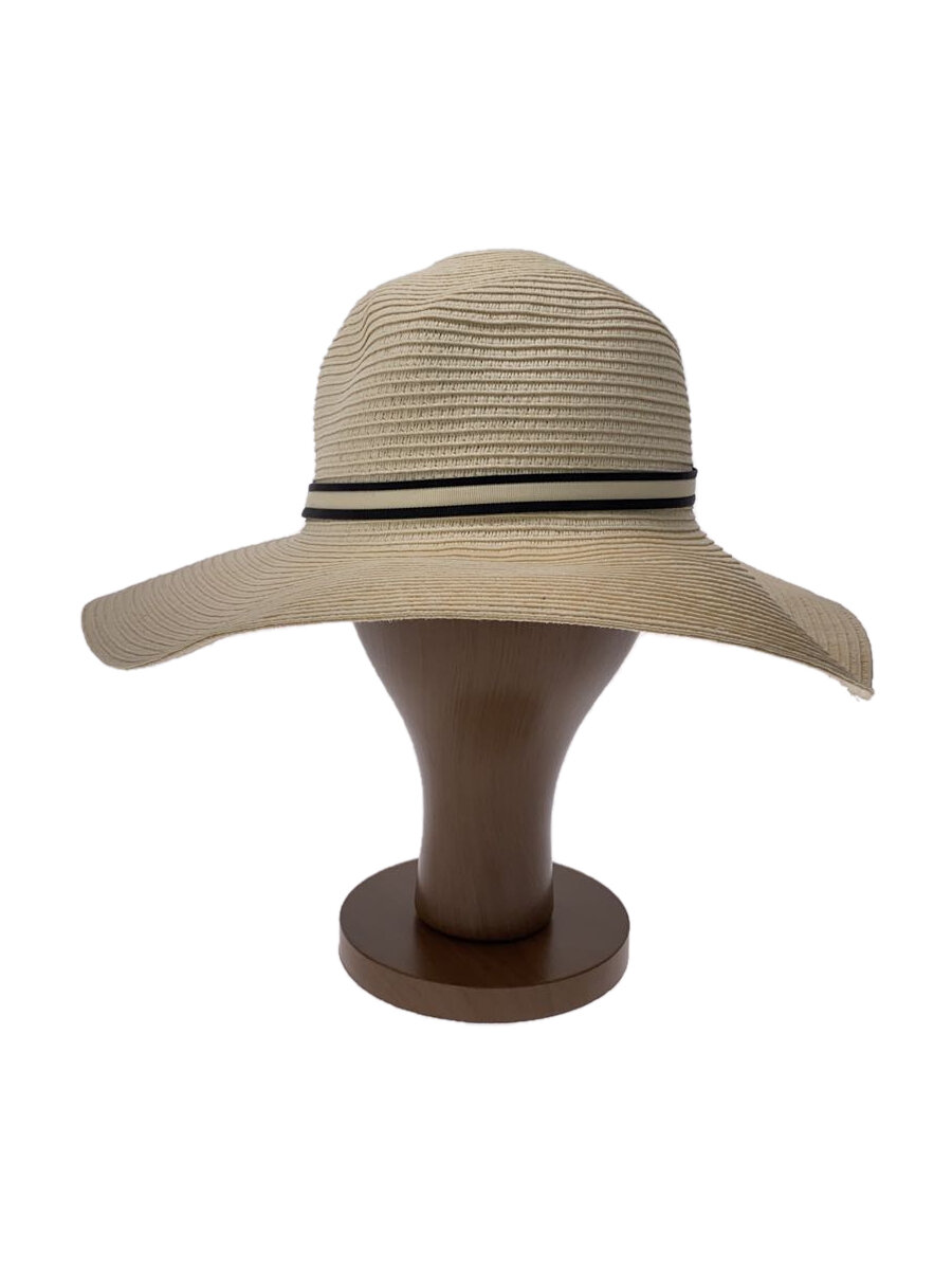 【中古】Borsalino◆かぶり笠/S/ベージュ/メンズ//【服飾雑貨他】