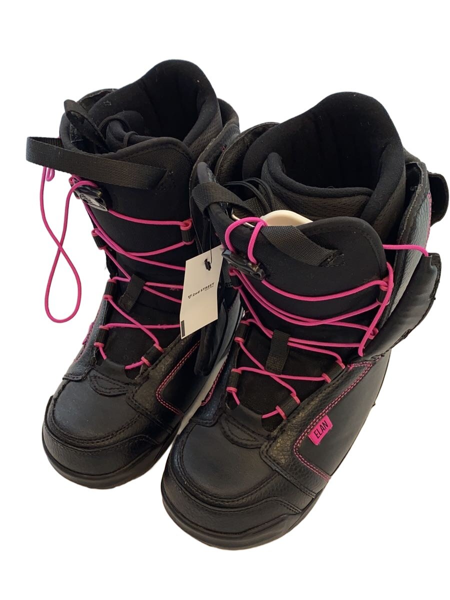 【中古】ELAN◆スノーボードブーツ/23糎/シュースピード競技/BLK【運動競技】