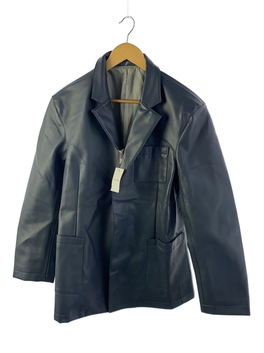 【中古】Avalon◆シングルライダースジャケット/2/ウール/NVY/無地/A-19AW-ZMJ【メンズウェア】｜2ｎｄ STREET 店