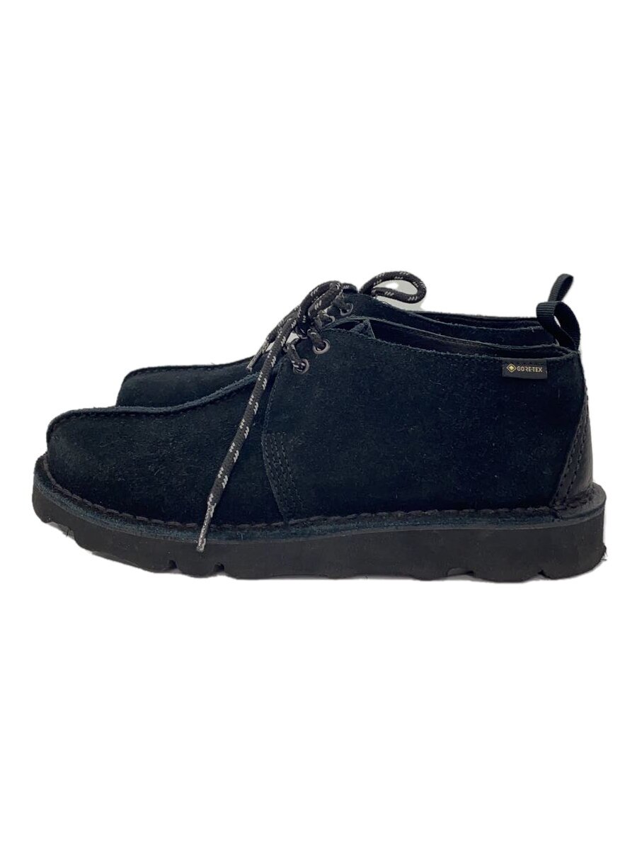 【中古】Clarks◆DESERT TREK GTX/26.5糎/BLK/スウェード/261792547080【シューズ】