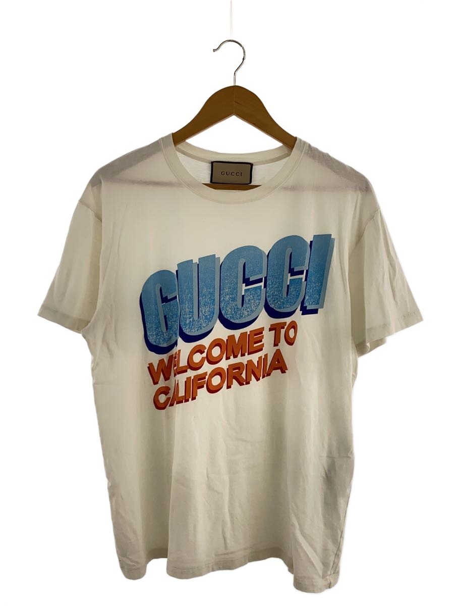 【中古】GUCCI◆プルオーバー/S/綿織物/白いこと/615044 XJEEB//【メンズウェア】
