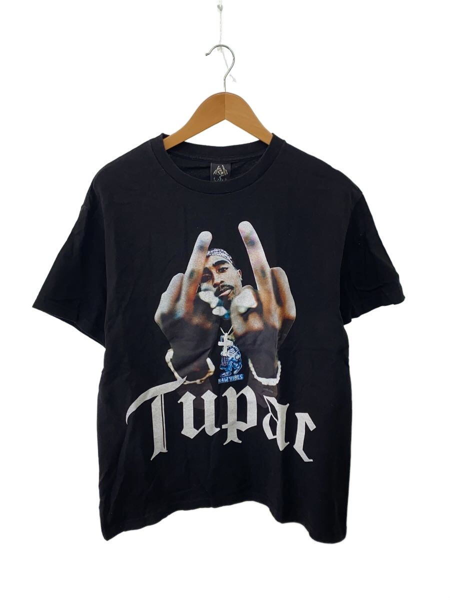 【中古】WACKO MARIA◆2PAC/プルオーバー/L/綿織物/BLK/無地/? NULL ?//【メンズウェア】