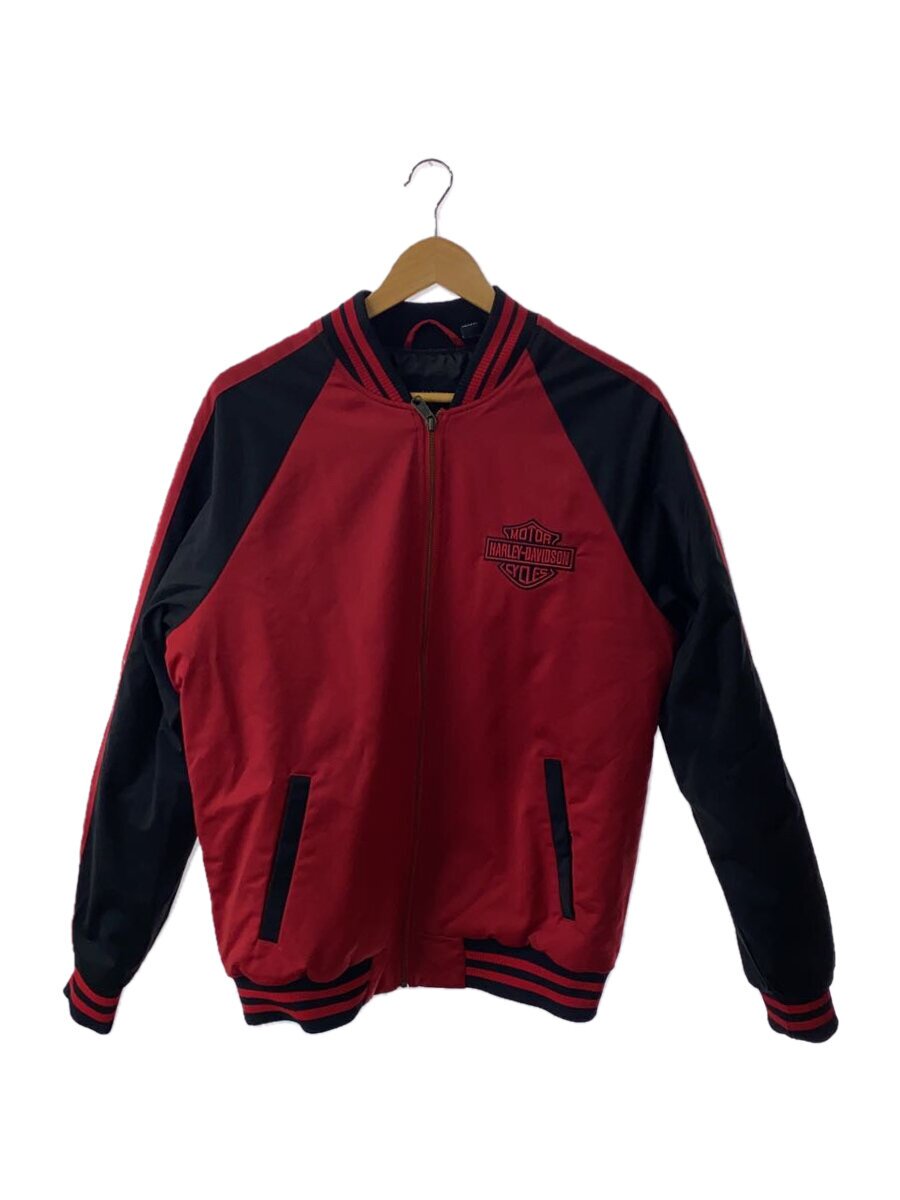 【中古】HARLEY DAVIDSON◆上衣/S/ポリエステル/RED/97427-24VM【メンズウェア】