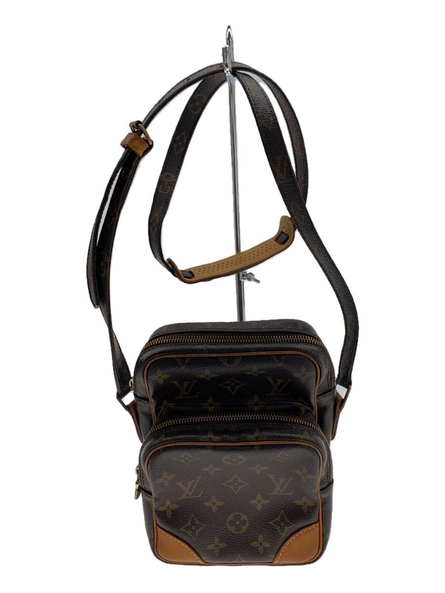 【中古】LOUIS VUITTON◆アマゾン_モノグラム・キャンバス_BRW/PVC/BRW【バッグ】｜2ｎｄ STREET 店