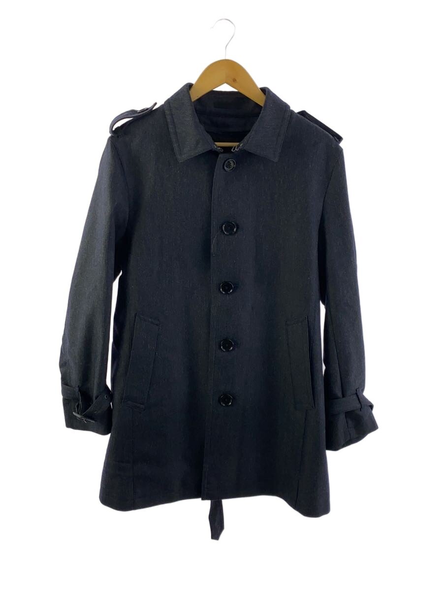 【中古】BURBERRY BLACK LABEL◆コート/L/ポリエステル/NVY/d1b50-800-29【メンズウェア】｜2ｎｄ STREET 店