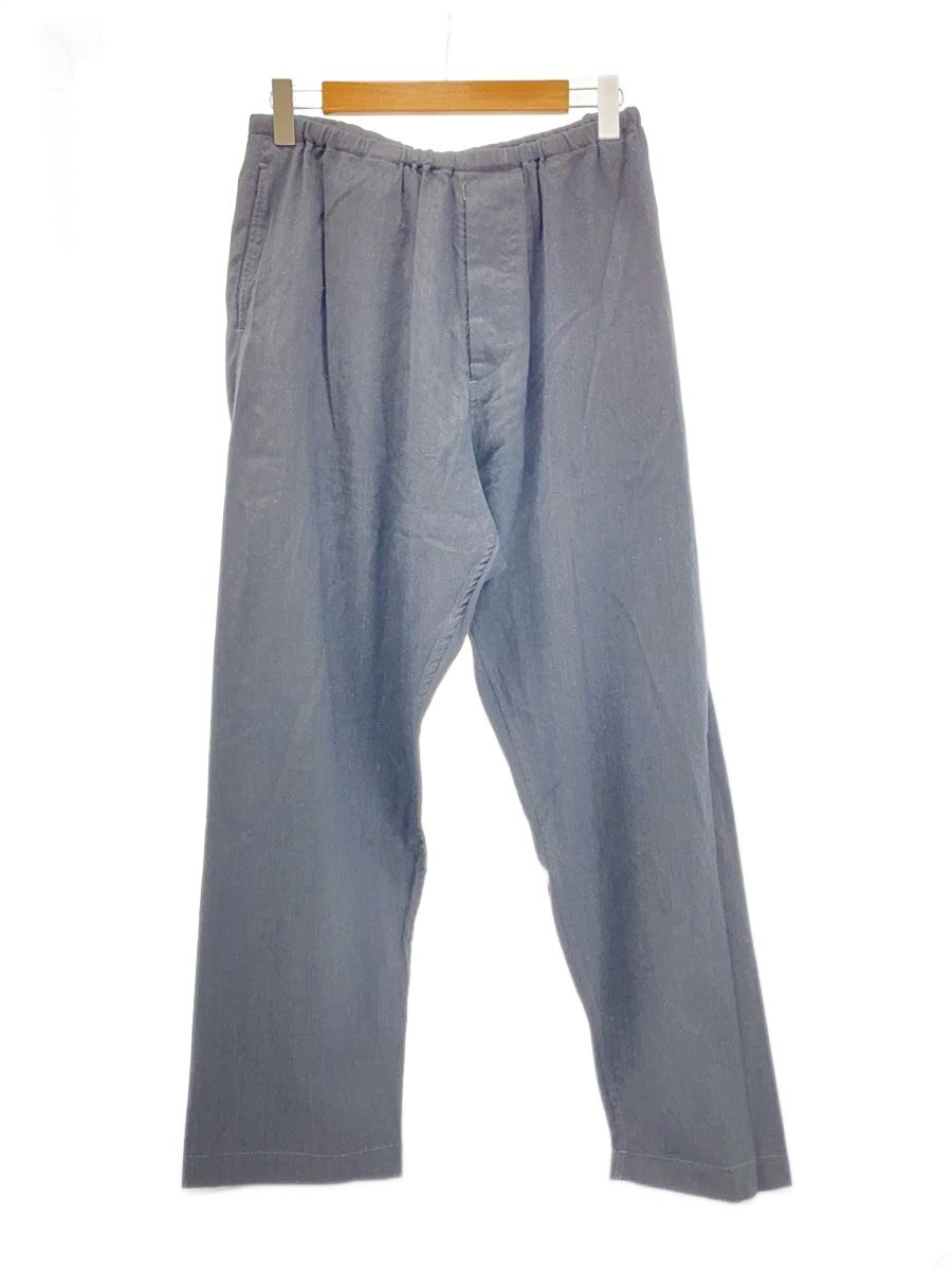 【中古】BLURHMS◆Silk Wool Tropical Easy Pants/4/羊毛/BLK/無地【メンズウェア】