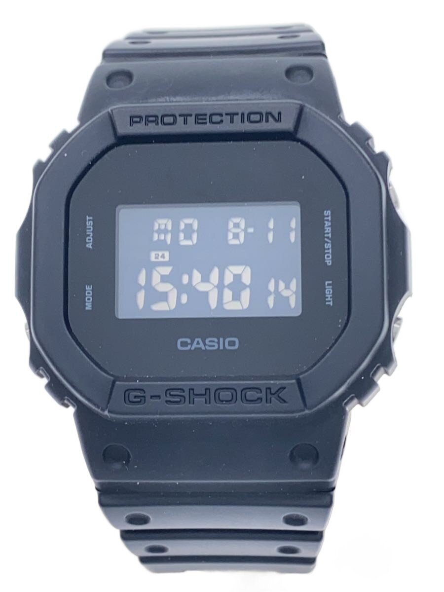 【中古】CASIO◆石英ウォッチ・G-SHOCK/デジタル/思われ人/BLK/BLK/SS【服飾雑貨他】