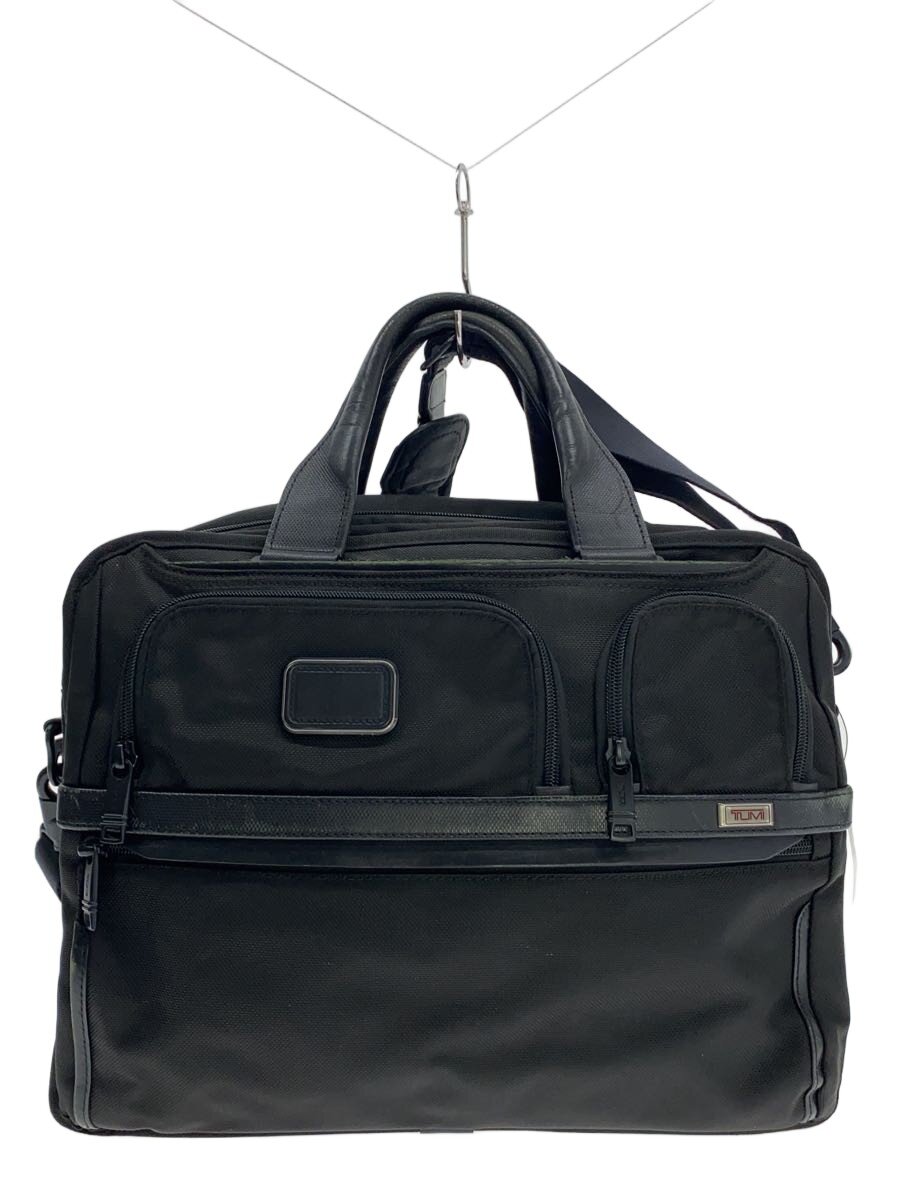 【中古】TUMI◆ブリーフ入れもの/2WAY/ナイロン/BLK/無地/ALPHA3【御徒面子】