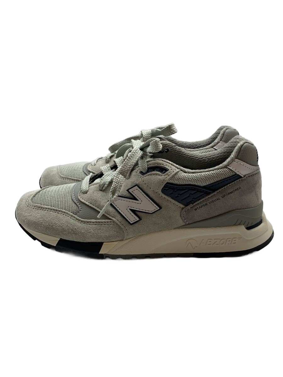 【中古】NEW BALANCE◆U998/薄墨色/24.5珊/GRY【シューズ】