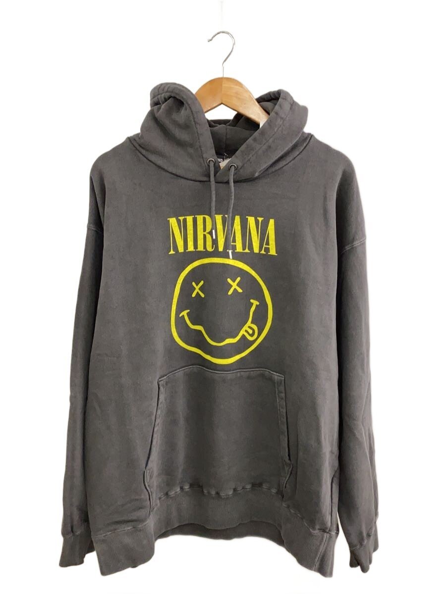 【中古】WIND AND SEA◆パーカー/XL/綿織物/GRY/刷り上げる/WDS-O-NVN-26-Q1-CS-01【メンズウェア】