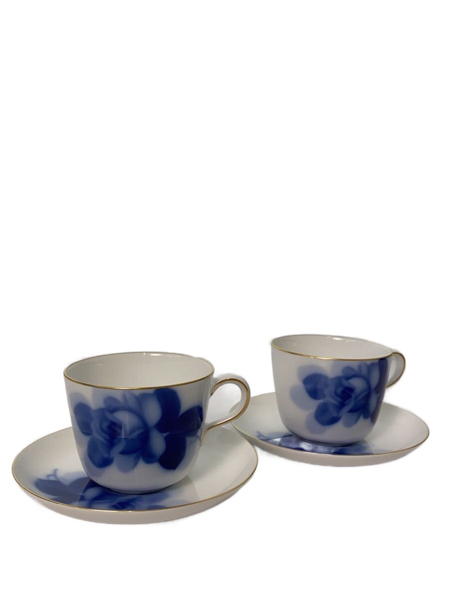 【中古】大倉陶園◆優勝杯\u0026平円盤/2点仕掛ける/WHT/26CR/8211/青色サクラ色/燕尾服碗皿//【御厨子所備品】