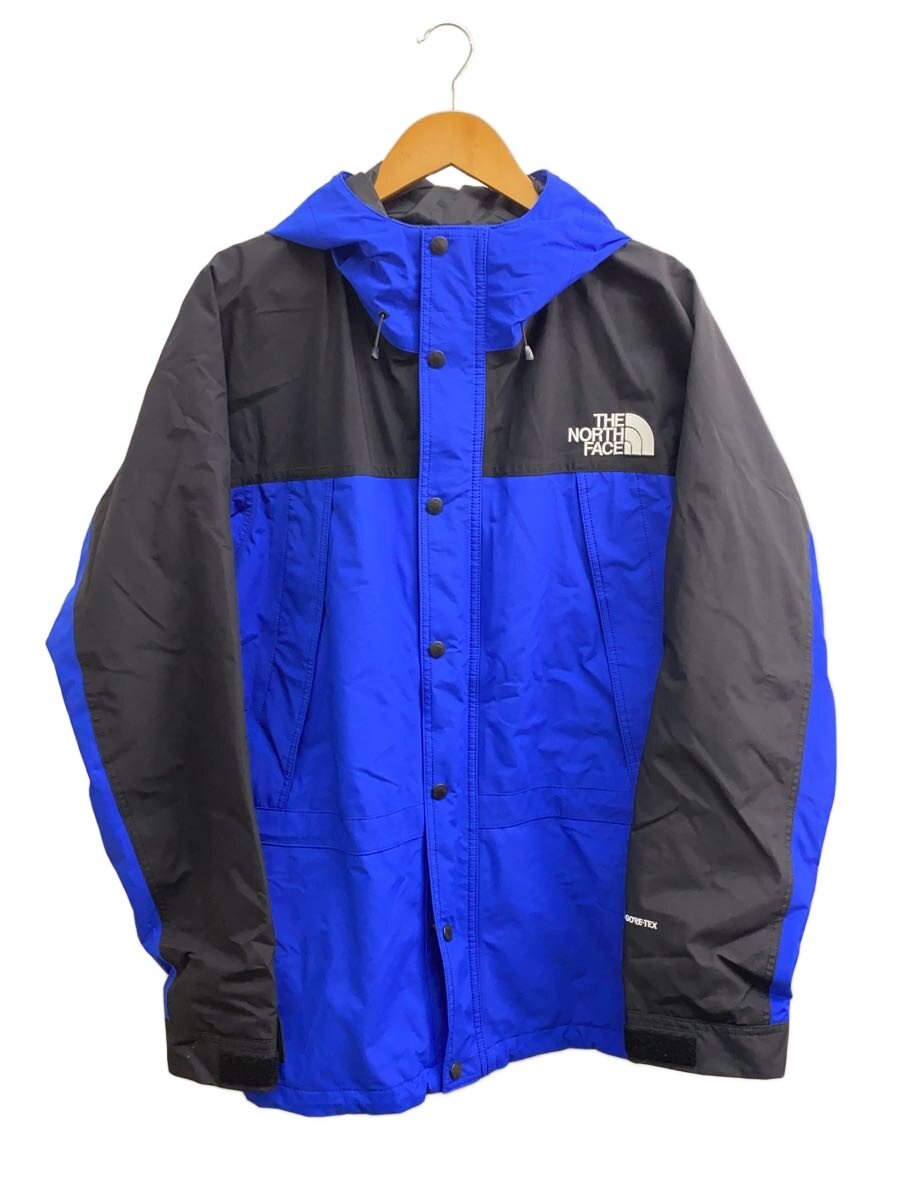 【中古】THE NORTH FACE◆MOUNTAIN LIGHT JACKET_マウンテンライトジャケット/XL/ナイロン/BLU/無地//【メンズウェア】