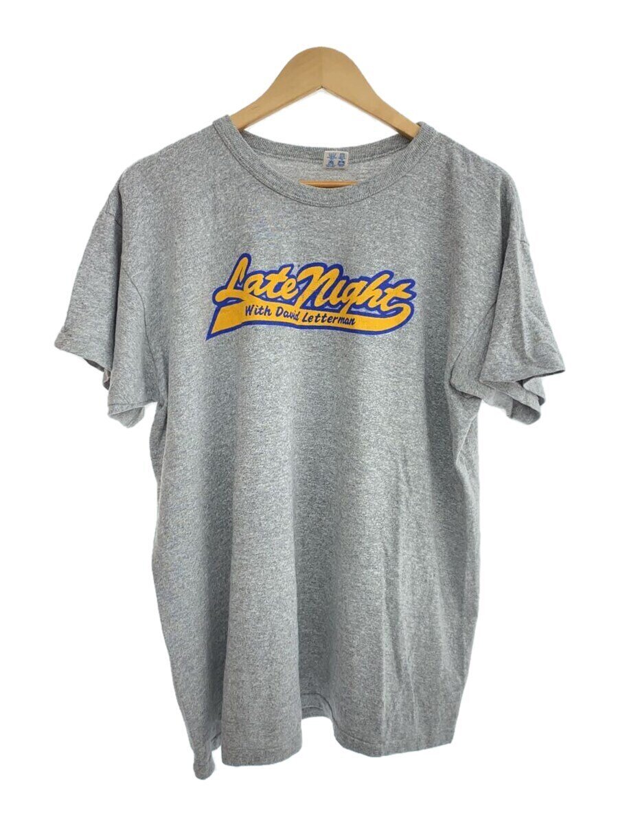 【中古】Champion◆80s/Late Night/霜降り/プルオーバー/XL/綿織物/GRY/【メンズウェア】