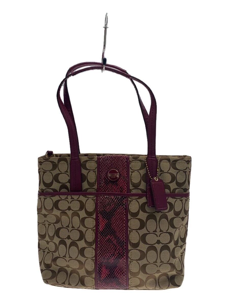 【中古】COACH◆シグネチャーハンド【御徒面子】