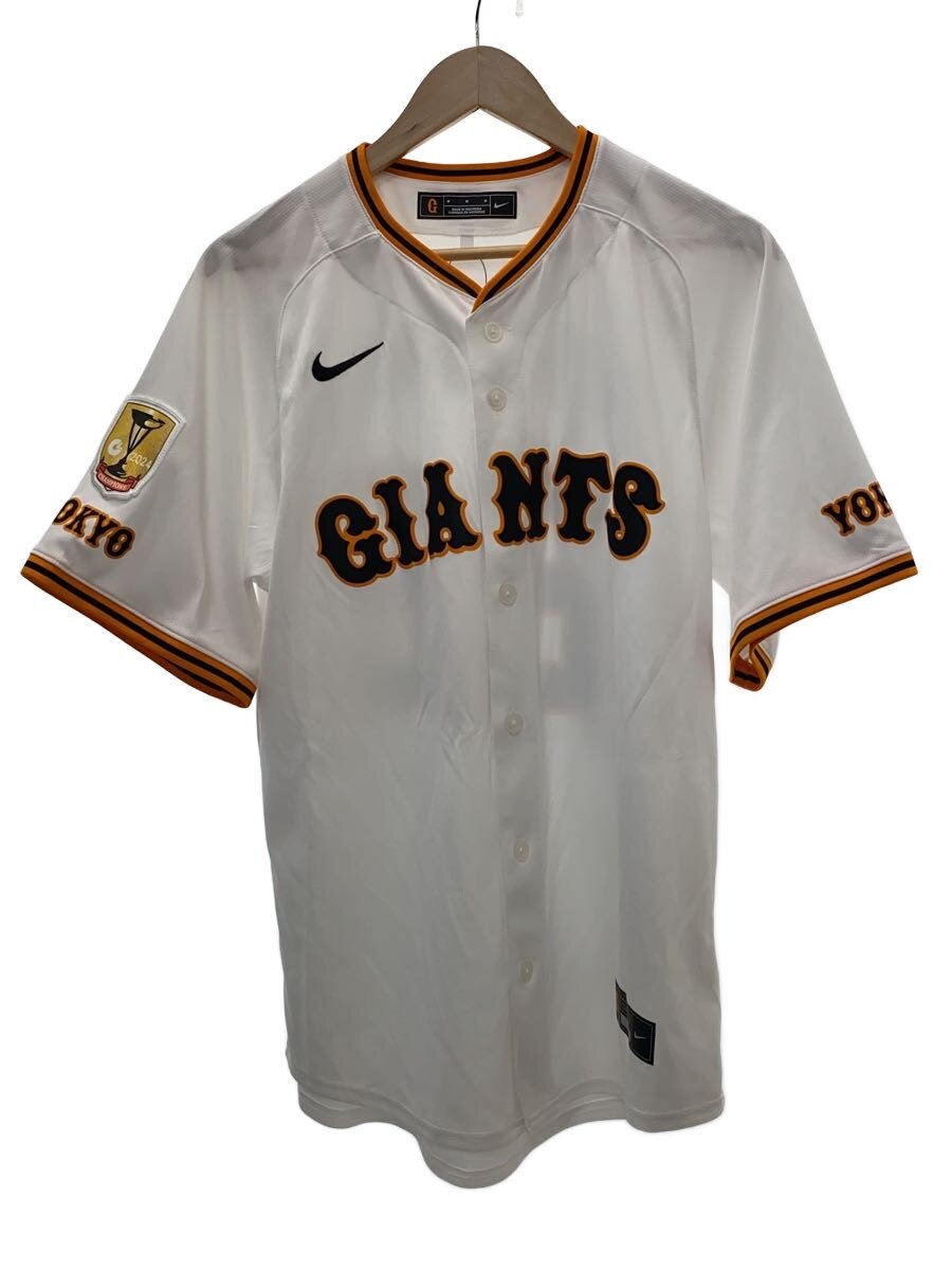 【中古】NIKE◆半袖プルオーバー/M/ポリエステル/WHT/TGLM-07Z8【メンズウェア】