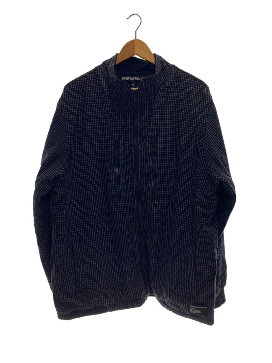【中古】STUSSY◆ジャケット/XL/コットン/BLK/チェック//【メンズウェア】|2nd STREET 店