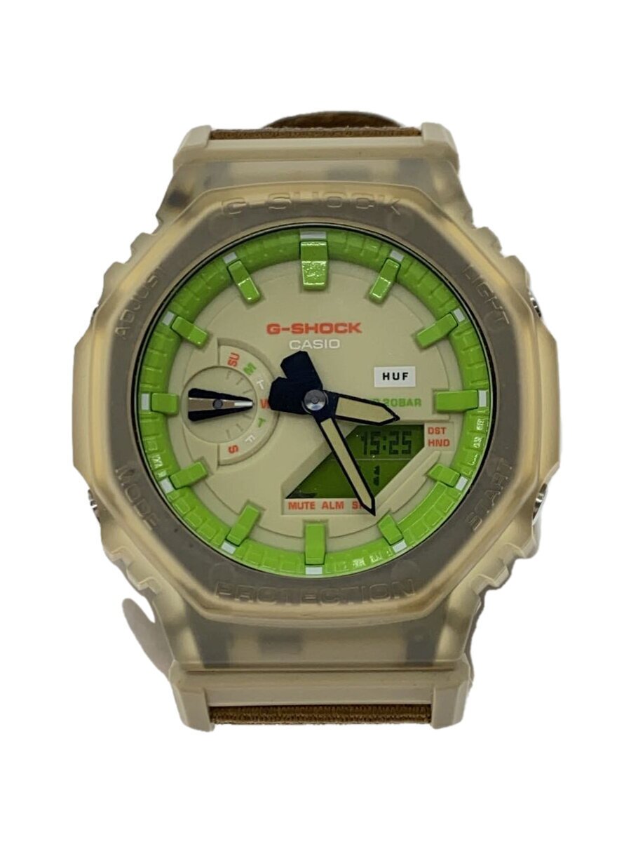 【中古】CASIO◆石英ウオッチ_G-SHOCK/アナログ/CML【服飾雑貨他】