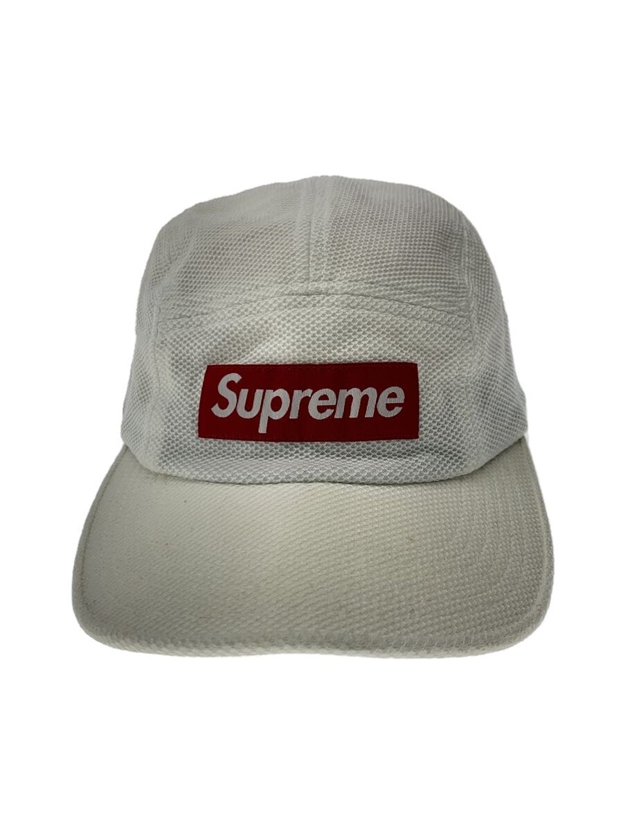 【中古】Supreme◆16SS/Waffle Camp Cap/鳥打ち帽/白いこと/無地/メンズ【服飾雑貨他】
