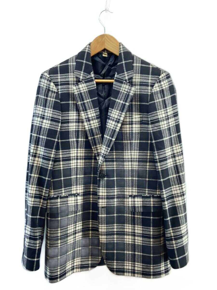 【中古】BURBERRY LONDON◆テーラードジャケット/46/--/BLK/チェック/ITLARSRL 15FIL【メンズウェア】|2nd STREET 店