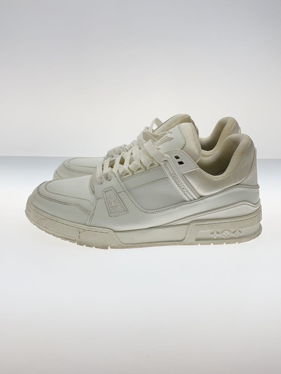 【中古】LOUIS VUITTON◆LV Trainer /UK11/WHT/1ac29q【シューズ】