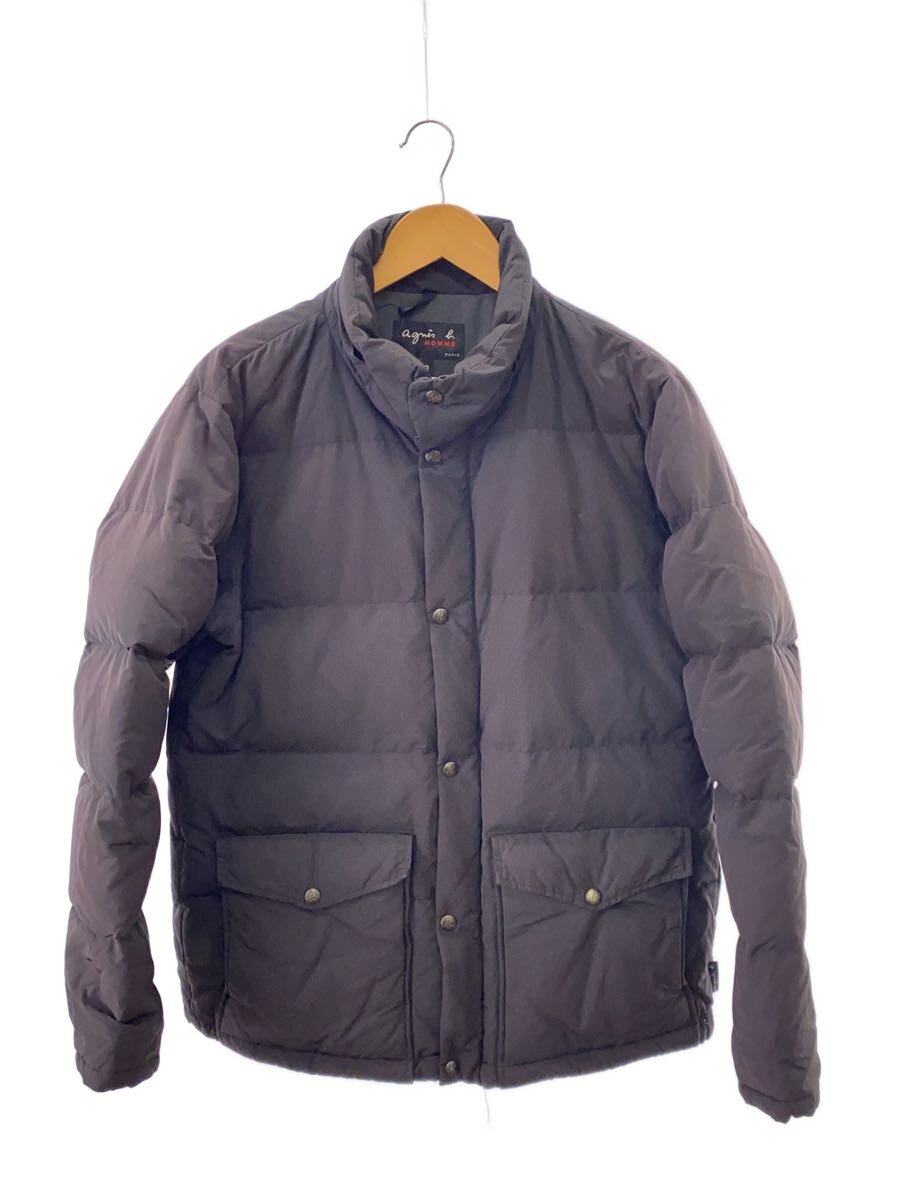 【中古】agnes b. homme◆落ち込む上衣/50/ポリエステル/BLK/X762UZ00【メンズウェア】
