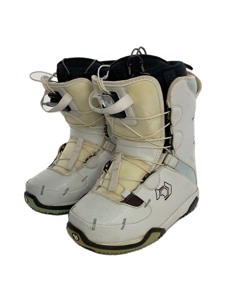 【中古】NORTHWAVE◆スノーボードブーツ/23.5cm/WHT//【スポーツ】
