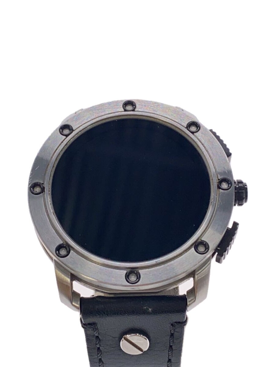 【中古】DIESEL◆DIESEL On Axial 48粍 DZT2014 しろがね色【タッチスクリーン】//【服飾雑貨他】