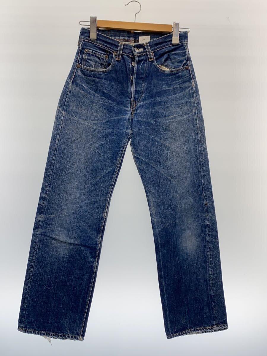 【中古】Levi’s◆501XX/BIG E/目じるしE/w30/--/IDG/不都合有/60s【メンズウェア】