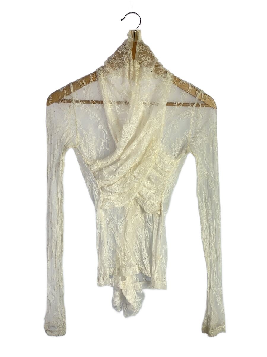 【中古】KANAKO SAKAI◆長袖カットソー/34/ナイロン/WHT/KS2402034【レディース御召しもの】